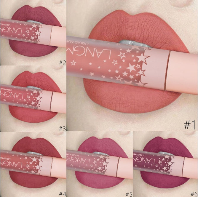 Matte Lippenstift Wasserdicht langlebige Samt Lippenstift Set