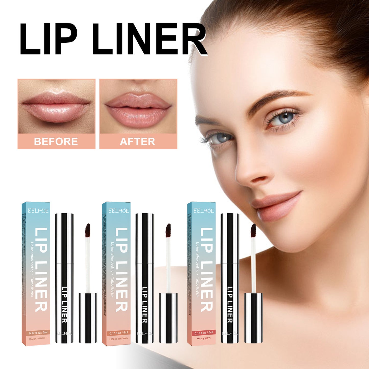 Stripping Lip Liner Umriss wasserdicht